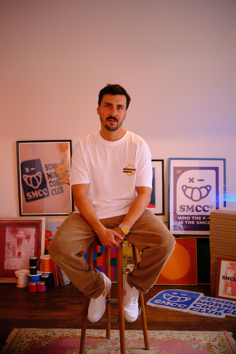 Breakfast Service Shirt - White