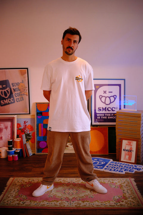 Breakfast Service Shirt - White